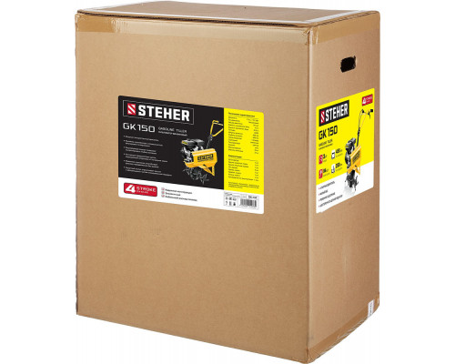 Культиватор бензиновый 3 л.с. STEHER GK-150