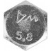 Болт M16 x 50 мм, кл. пр. 5.8, цинк, 5 кг, ГОСТ 7798-70 ЗУБР 303080-16-050