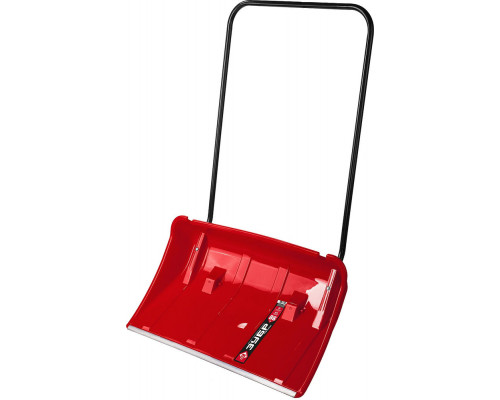 Скрепер снеговой Полюс пластиковый ковш 860 мм на колесиках ЗУБР 39939