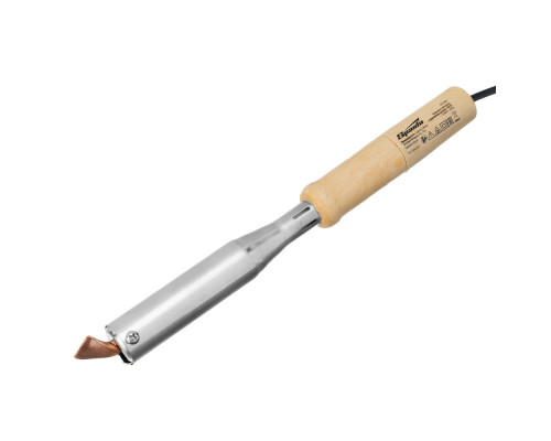 Паяльник электрика с ручкой из дерева, 150 Вт, 220 В Sparta (913105)