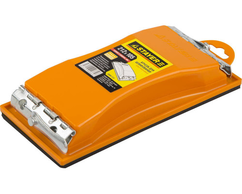 Брусок для шлифования пластмассовый 212 x 105 мм STAYER 3566-212