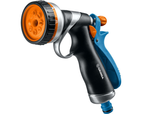 Поливочный пистолет RM-8, 8 режимов, курок сзади, металлический с TPR, PROLine GRINDA 8-427143_z02