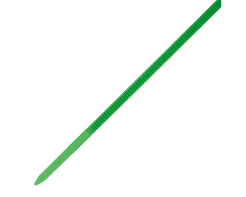Хомуты, 100 x 2.5 мм, пластиковые, зеленые, 100 шт Сибртех (45510)