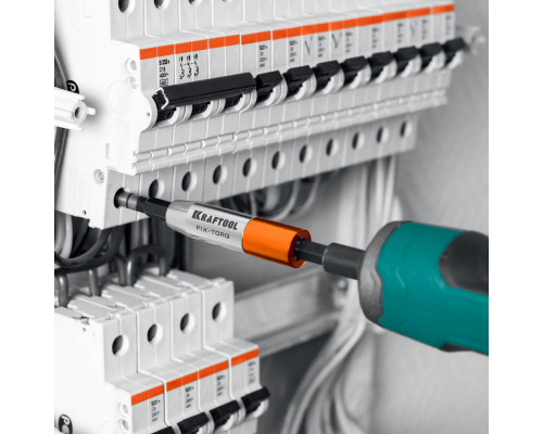 Динамометрический адаптер для бит FIX-TORQ, 1.2 Нм KRAFTOOL 64035-1.2
