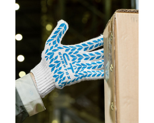 Перчатки х/б, ПВХ покрытие, 