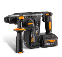 Перфоратор аккумуляторный PRO 2.9Дж, 20В, 2*4Ач, 850Вт RUNTEC RT-EH850