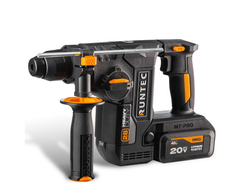 Перфоратор аккумуляторный PRO 2.9Дж, 20В, 2*4Ач, 850Вт RUNTEC RT-EH850