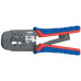 Пресс-клещи для штекеров RJ, 2 гнезда, RJ 11/12 (6-pin), RJ 45 (8-pin), 190 мм (KN-975110)