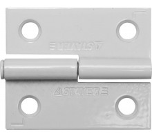STAYER 50 x 43 x 1.8 мм, разъемная, левая, цвет белый, карточная петля (37613-50-2L)