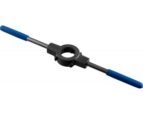 Плашкодержатель 30 мм для M10 сталь 45 со стопорными винтами Профессионал ЗУБР 28150-30