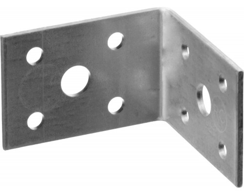 Крепежный уголок УК-2.0 35 x 50 x 50 x 2 мм, цинк ЗУБР 310126-35-050