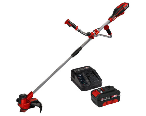 Коса аккумуляторная Einhell PXC AGILLO 18/200, 18В,нож+леска,вел.рукоятка + 1 акк.4 Ач + ЗУ 3 А (3411310SET)