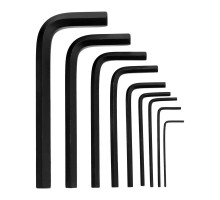 Набор ключей имбусовых HEX, 1.5-10 мм, CrV, 9 шт Matrix