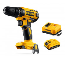 Дрель-шуруповерт 20 В, 40 Н·м, 1 АКБ LMS (2 А·ч) STEHER CD-40-21