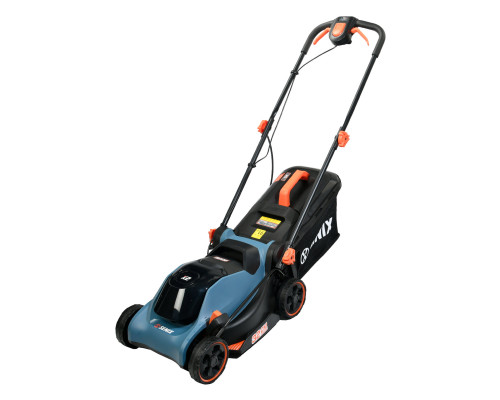 Газонокосилка аккумуляторная, 32 см, 1 аккумулятор 4Ач, ЗУ X2 20В