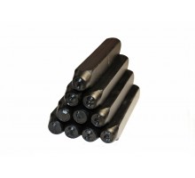 Клейма ударные цифровые № 3 твердосплавные набор 9 предметов размер 3 мм NINZ