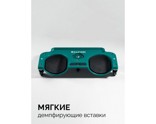 Лоток для инструментов на колесах строительные наколенники KRAFT BOARD на единой базе 5 колёс нагрузка до 110кг KRAFTOOL 11513