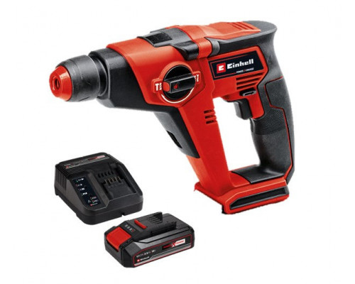 Перфоратор аккумуляторный Einhell PXC TC-HD 18/12 Li, 18В,1.3Дж, ЗУ + 1 акк.2.5Ач (4513970SET)