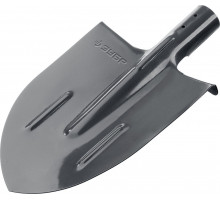 Штыковая лопата 380 х 208 мм полотно 1.6 мм закалено с рёбрами жёсткости без черенка тип ЛКО ЗУБР Мастер 39414