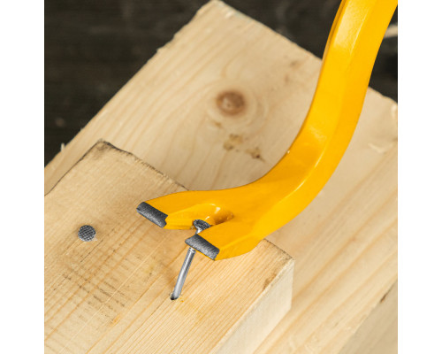 Лом-гвоздодер, 900 мм, шестигранный 19 мм, окрашенный, сталь 65 Denzel