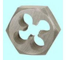 Плашка М 18,0 (2,5) шестигранная 9ХС, S 41мм 6g DIN382 