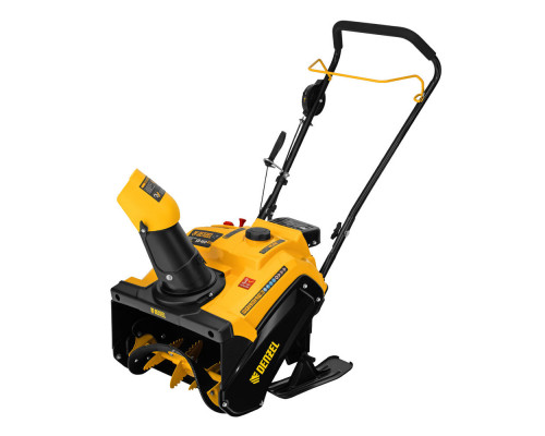Бензиновая снегоуборочная машина SB 460 Sled, 99cc, лыжи ручной старт// Denzel (97648)