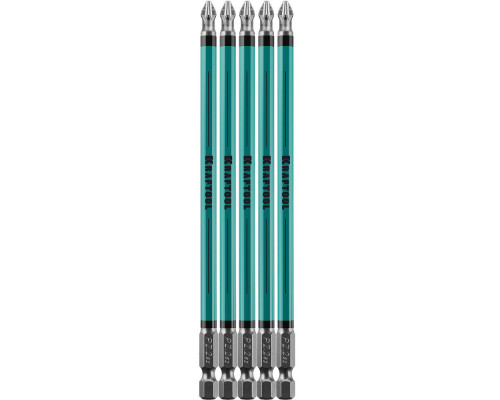Биты Optimum PH2, 150 мм, 5 шт KRAFTOOL 26122-2-150-5