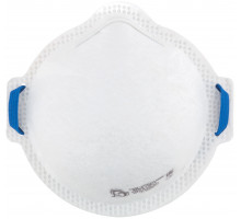 Полумаска фильтрующая, FFP2, полипропиленовая, 3-х слойная, без клапана (12316)