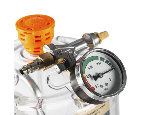RUNTEC RT-SS0582 Установка для слива масла с колбой и щупами 80 л (RT-SS0582)
