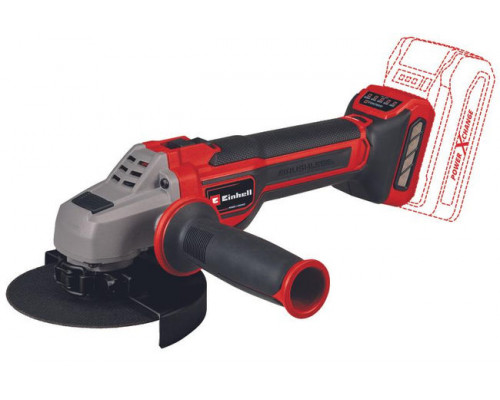 Шлифмашина угловая акк. Einhell PXC TP-AG 18/125 CE Q Li,18В,125мм,3-10,5т/мин,без АКК и ЗУ (4431155)