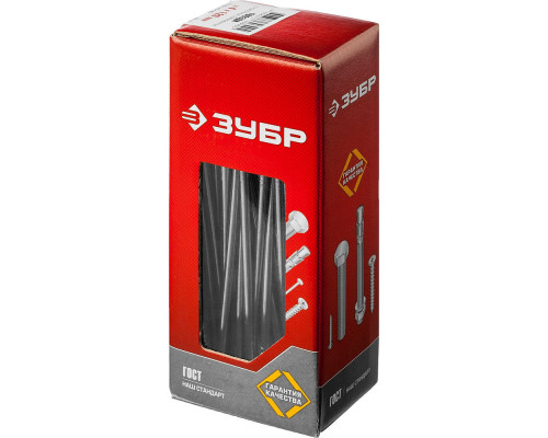 Гвозди строительные 120 x 4 мм, цинк, 1 кг, ГОСТ 4028-63 ЗУБР 305031-40-120