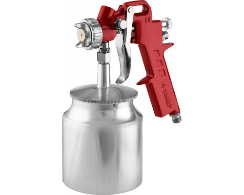 Краскопульт пневматический MS 200N, 1.3 мм, с нижним бачком ЗУБР 06456-1.3