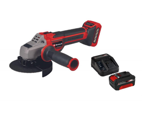 Шлифмашина угловая акк. Einhell PXC TP-AG 18/125 CE Q Li + 1 акк 4 Ач + ЗУ 3 А (4431155SET)