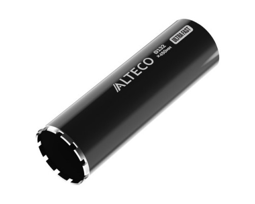 Алмазная коронка 132*450 Ultra Fast ALTECO, шт (93536)