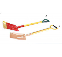 Лопата совковая (исп.B), искробезопасный сплав AlCu 198-1004, HORTZ