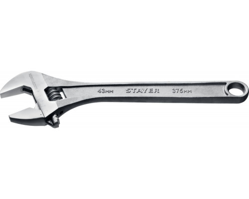 Ключ разводной MAXFORCE, 375/43 мм (2725-37) STAYER