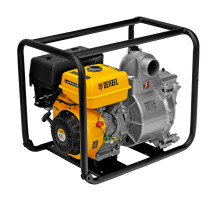 Мотопомпа бензиновая для грязной воды PX-80D, 15 л.с, 3, 1500 л/мин, глубина 8 м , напор 30 м Denzel (99204)