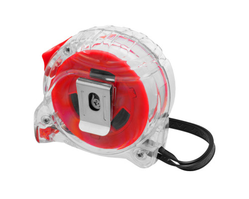 Рулетка Crystal,7,5 м х 25 мм,корпус из поликарбоната Matrix