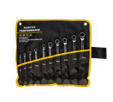 RUNTEC RT-WBBX10 Набор ключей накидных 75° RUNTEC CrV 6x7-24x27 мм в сумке, 10 предметов (RT-WBBX10)