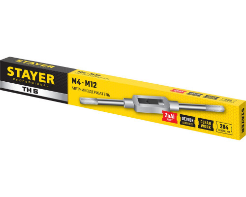 Метчикодержатель для М4-М12, L 235 мм TH5 Professional STAYER 28035-5