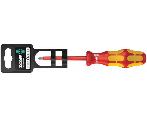 Отвёртка диэлектрическая PlusMinus 1 x 80 мм VDE SB серия 165 i PZ/S Wera WE-100021