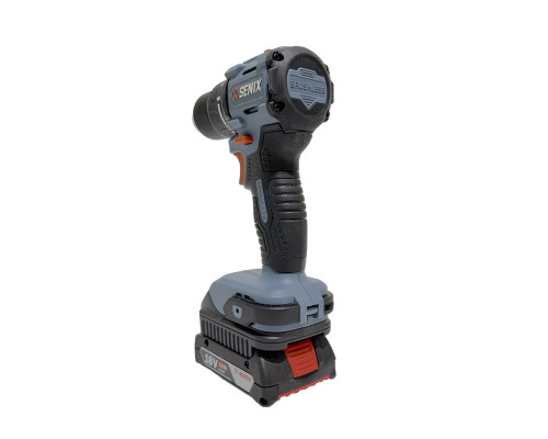 Адаптер-переходник для аккумуляторных инструментов SENIX X2 20V для BOSCH 18V