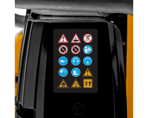 Бензорез МС-6535, 65 см3, диаметр диска 350 мм DENZEL (66301)