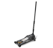 Домкрат подкатной низкого подхвата 3 т, 75-505 мм, усиленный, Quick Up RUNTEC RT-PJL3Q
