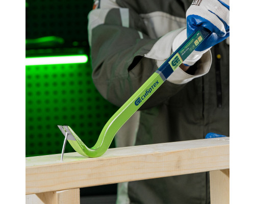 Лом-гвоздодер 450 х 22 х 12 мм Сибртех