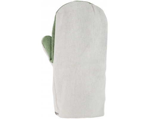 Рукавицы х/б с брезентовым наладонником (12462)