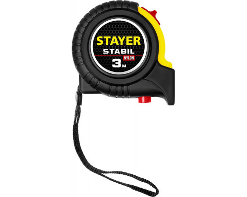 Рулетка 3 м х 16 мм Stabil Professional STAYER 34131-03