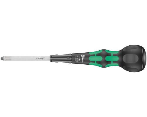 1855 PZ Kraftform Ball-Grip Отвёртка крестовая, PZ 2 x 100 мм, шарообразная рукоятка (WE-007910)