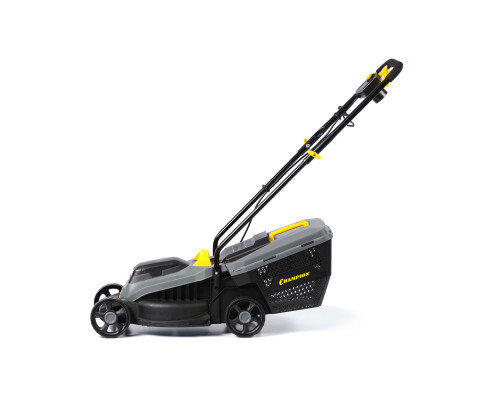 Газонокосилка эл. CHAMPION EM3212/1 (1,2 кВт пласт.травосб. 30л ширина 320мм 30-70мм, 7,1кг) (EM3212/1)