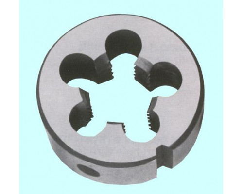Плашка М 22,0 (2,5) dнар.55мм Р6М5 6g 
